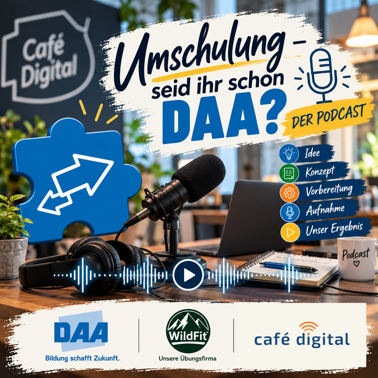 Podcast Cover Umschulung – seid ihr schon DAA?